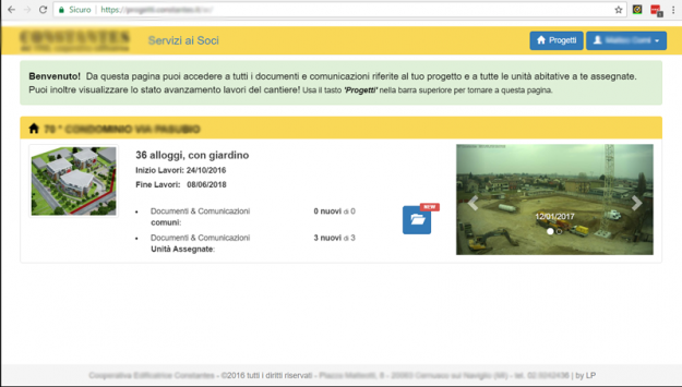 Portale Soci Cooperativa Portale Soci Cooperativa
